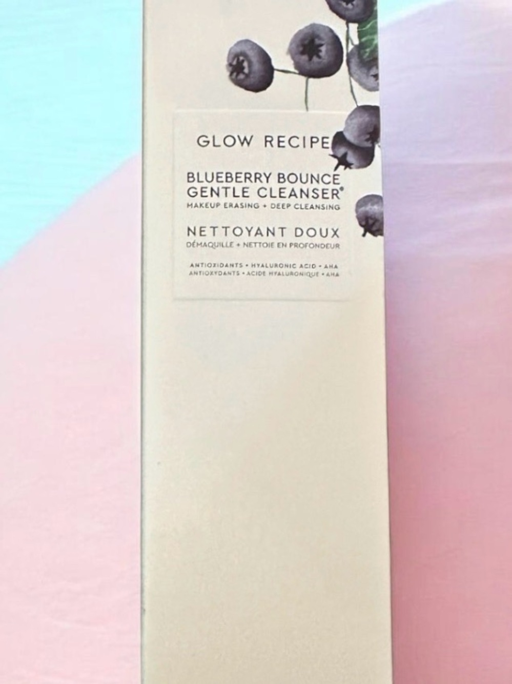 New Sealed Glow Recipe Blueberry Bounce Gentle Cleanser - 5.41 fl oz